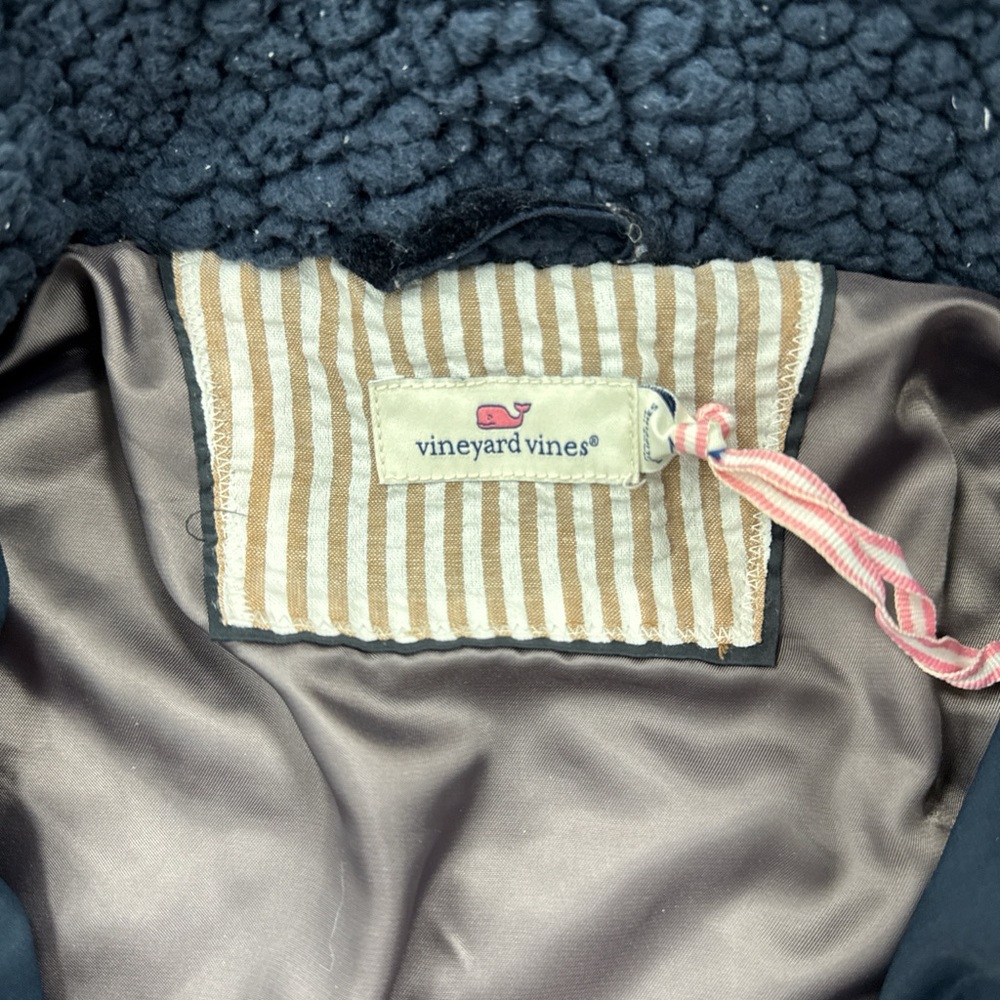 Vineyard Vines Navy Lined Jacket - image 2